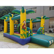  inflatable jungle bouncer